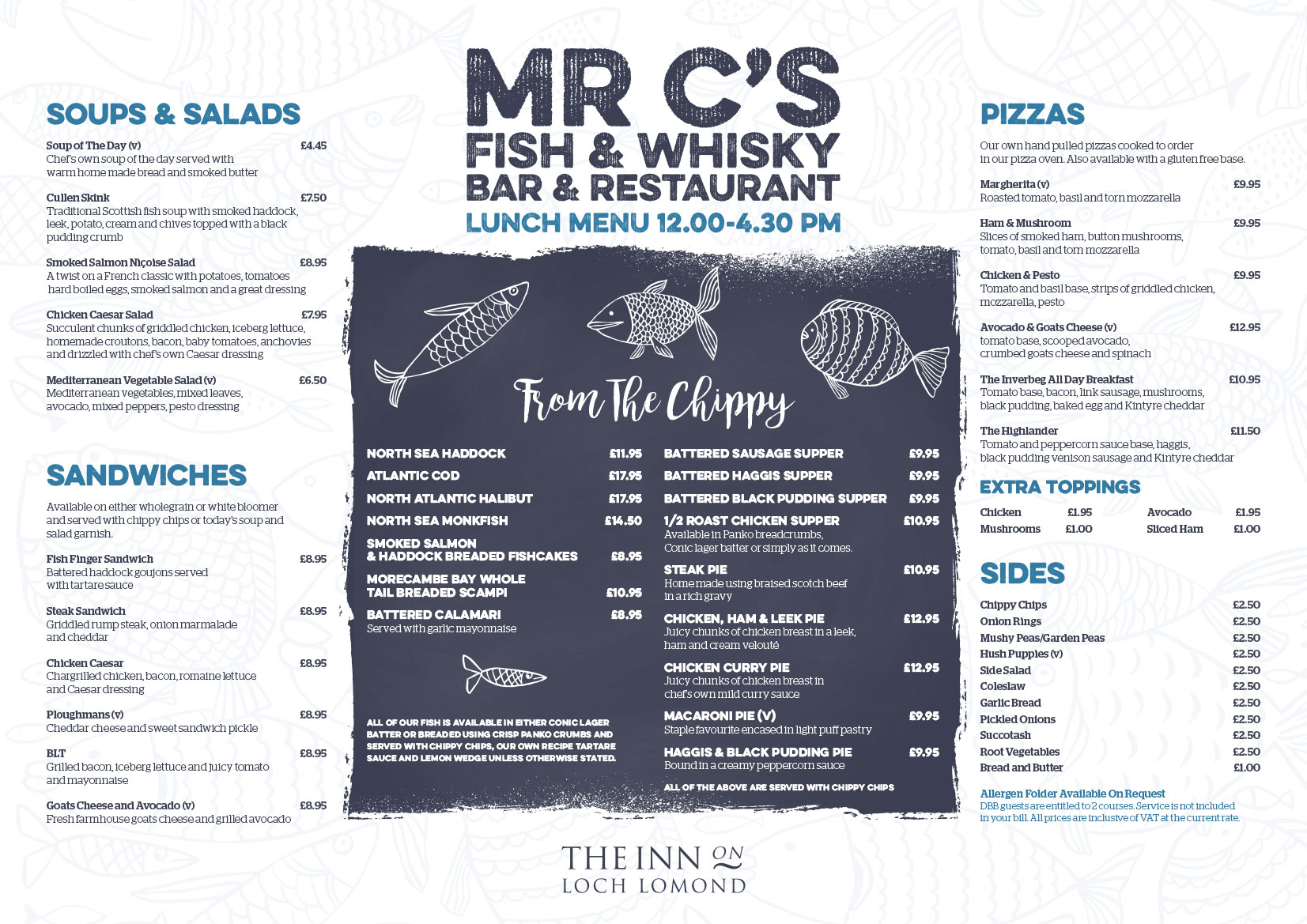 Mr C’s Lunch The Inn on Loch Lomond