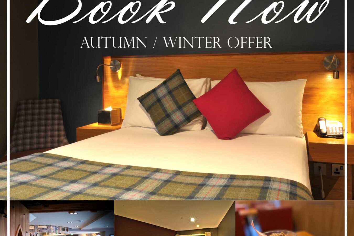 Autumn Winter Dinner Bed & Breakfast Offer for Two